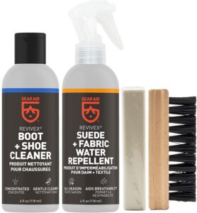 Gear Aid Revivex Suede and Fabric Boot Care Kit with Spray