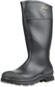 Servus PVC Steel Toe Men Work Boots - Best Waterproof Slip Resistant Boots