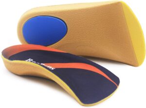 4 Arch Support RooRuns Orthotic Shoe Inserts for Over Pronation