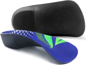 5. Orthotic Inserts High Arch Support Foot Insoles for Over Pronation Plantar Fasciitis
