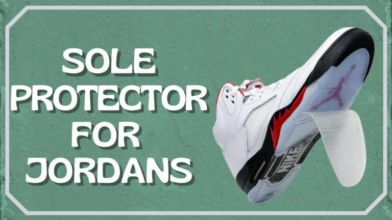 Sole Protector for Jordans 1, 4, 5, 6 & 11