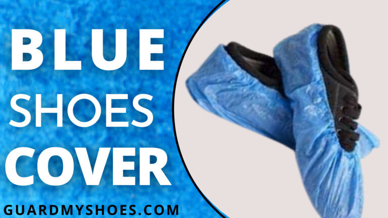 Blue Shoes Cover for Medical & Hospital Use