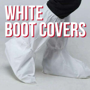 white boot covers