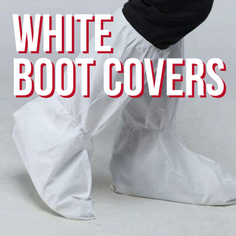 5 White Colour Boot Covers of Top Quality